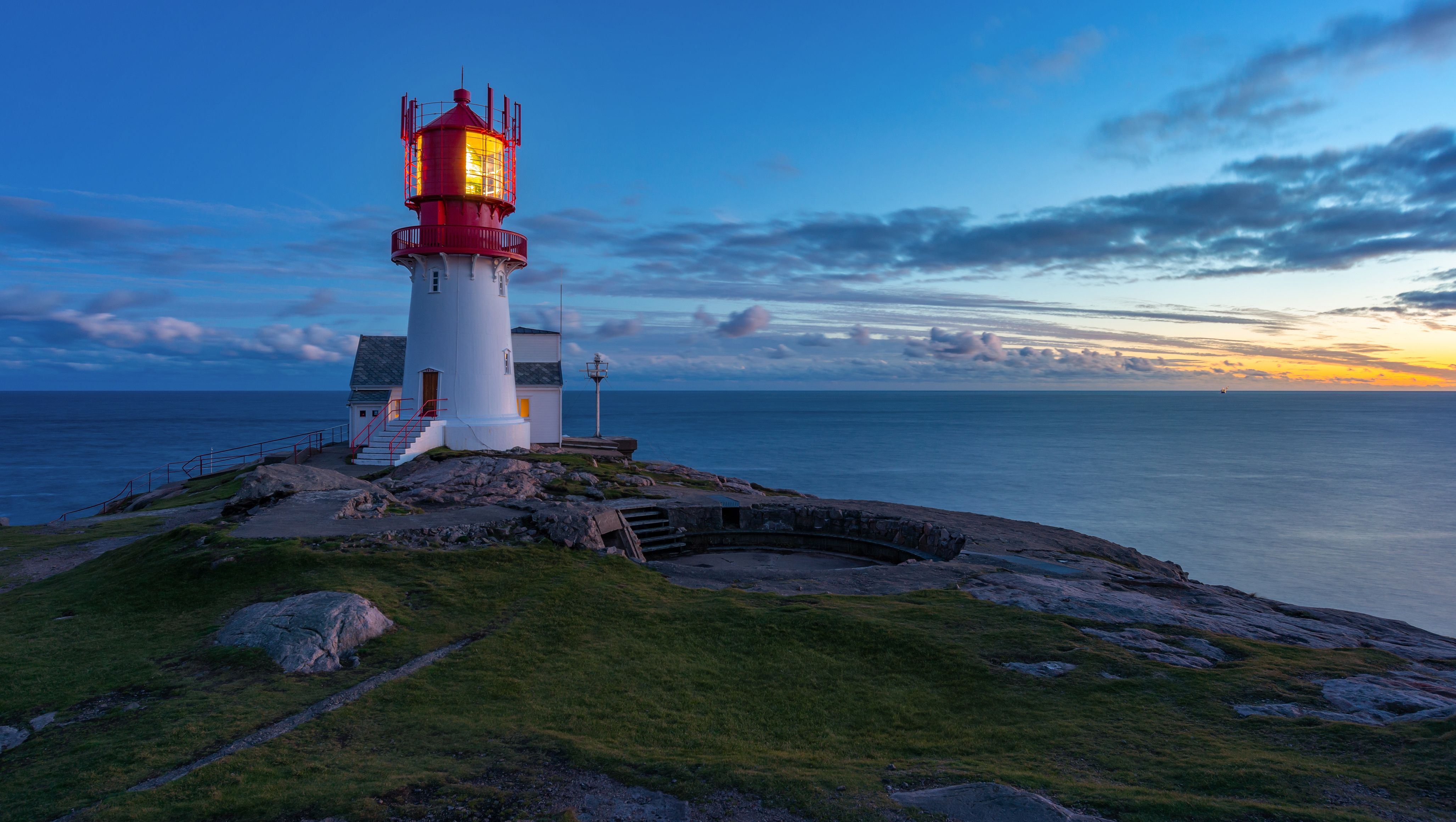 Lindesnes fyr - fredet kulturminne